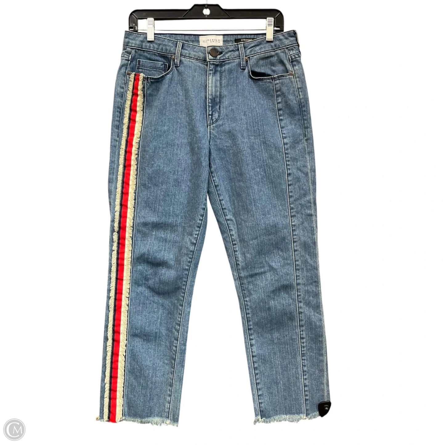 Jeans Straight By Parker Smith In Blue Denim, Size: 6