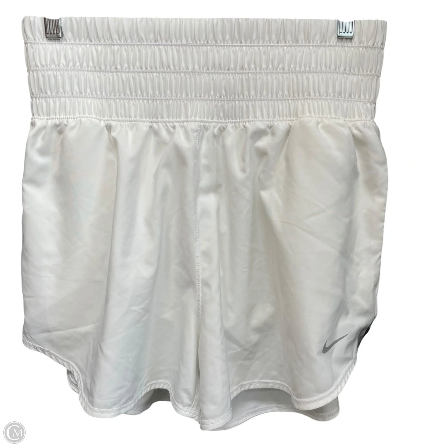 Athletic Shorts By Nike In White, Size: M