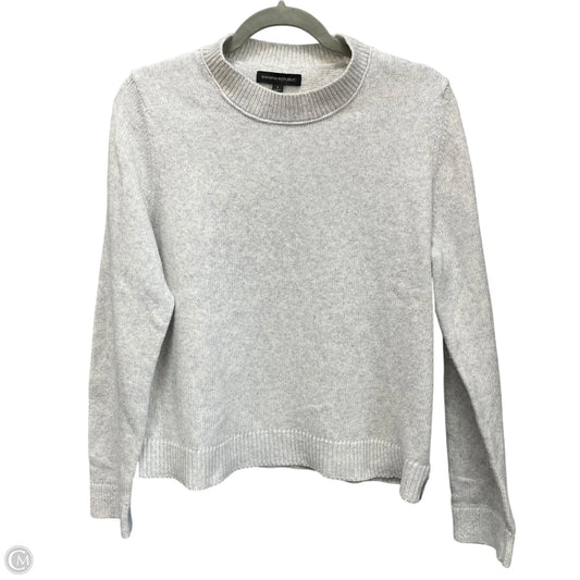 Sweater By Banana Republic In Grey, Size: L