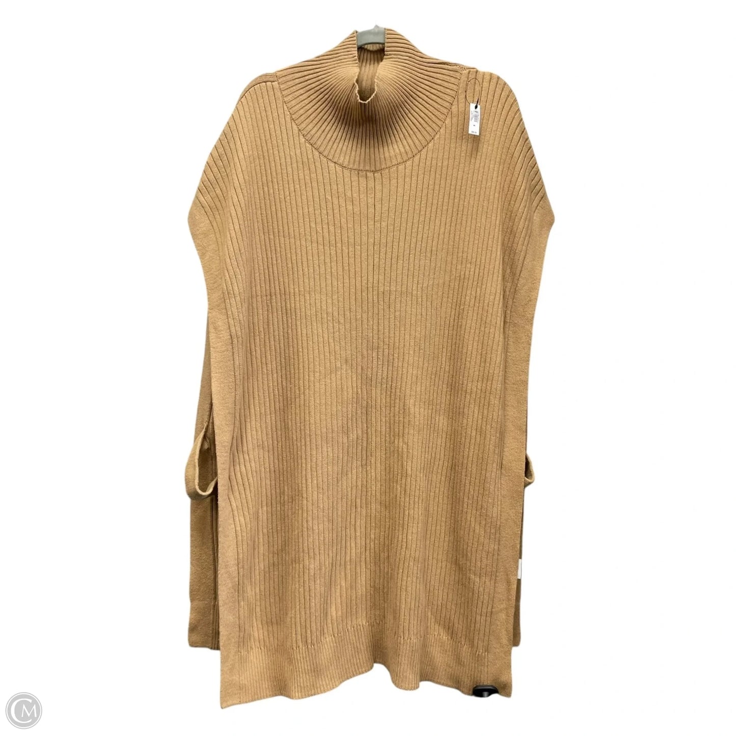 Tunic 3/4 Sleeve By Banana Republic In Tan, Size: L