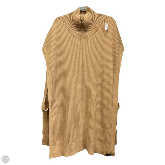 Tunic 3/4 Sleeve By Banana Republic In Tan, Size: L