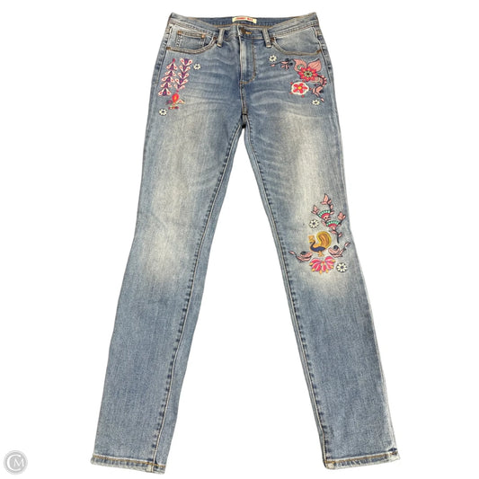Jeans Skinny By Johnny Was In Blue Denim, Size: 2