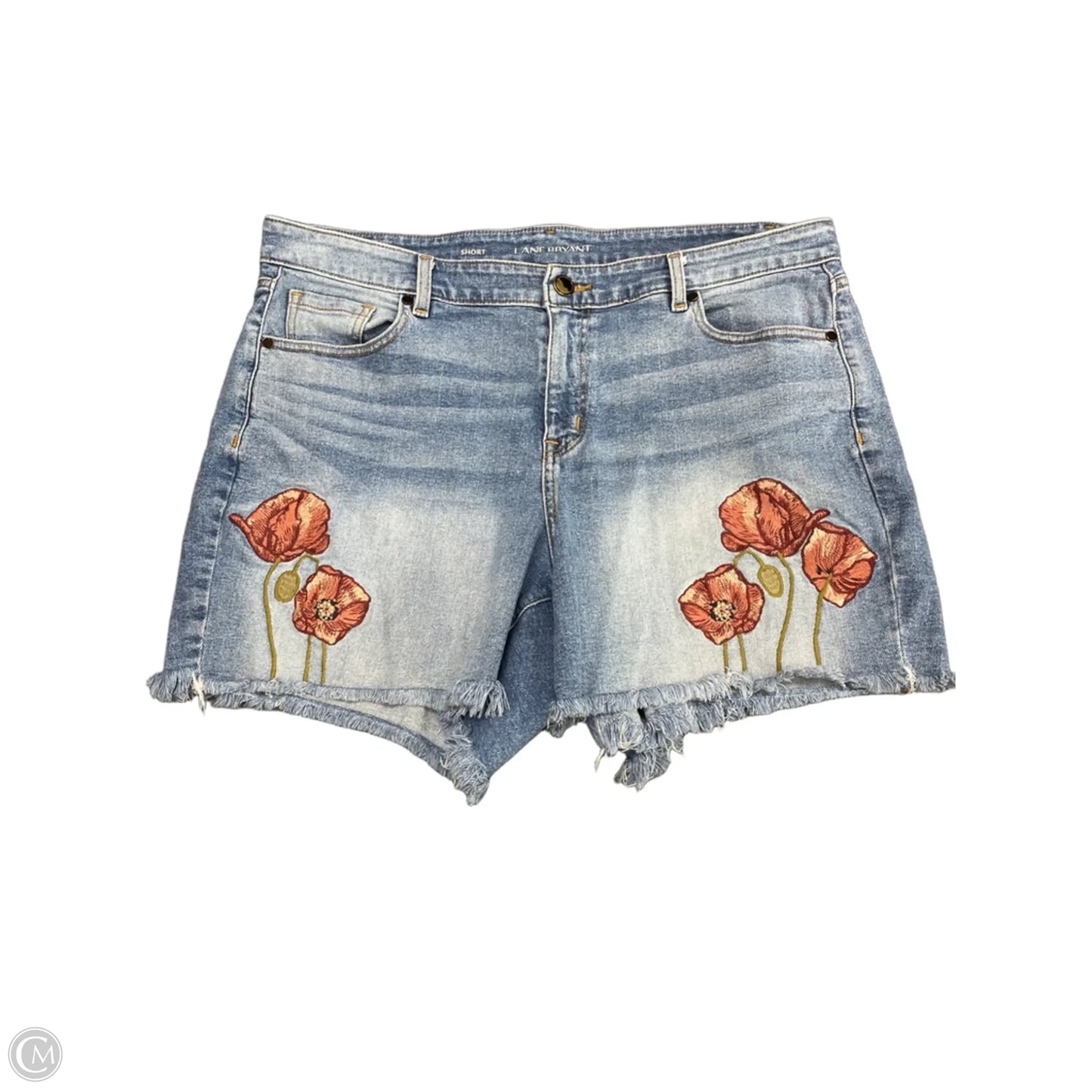 Shorts By Lane Bryant In Blue, Size: 16