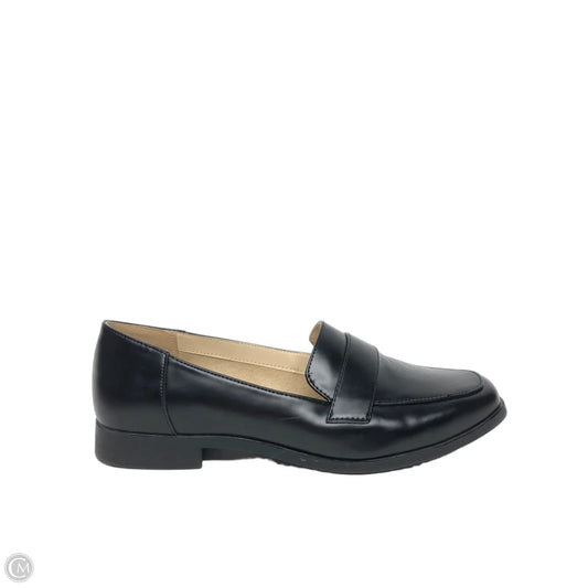 Shoes Flats By Liz Claiborne In Black, Size: 9.5