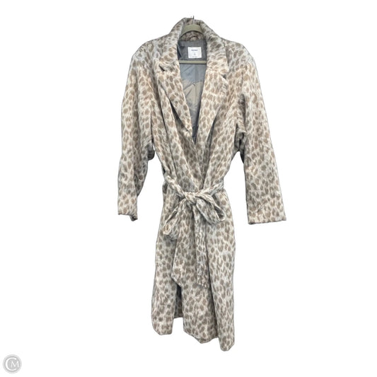 Coat Trench Coat By Old Navy In Leopard Print, Size: 4x