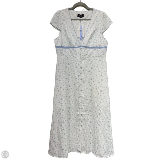 Dress Casual Midi By Cider In White, Size: Xl