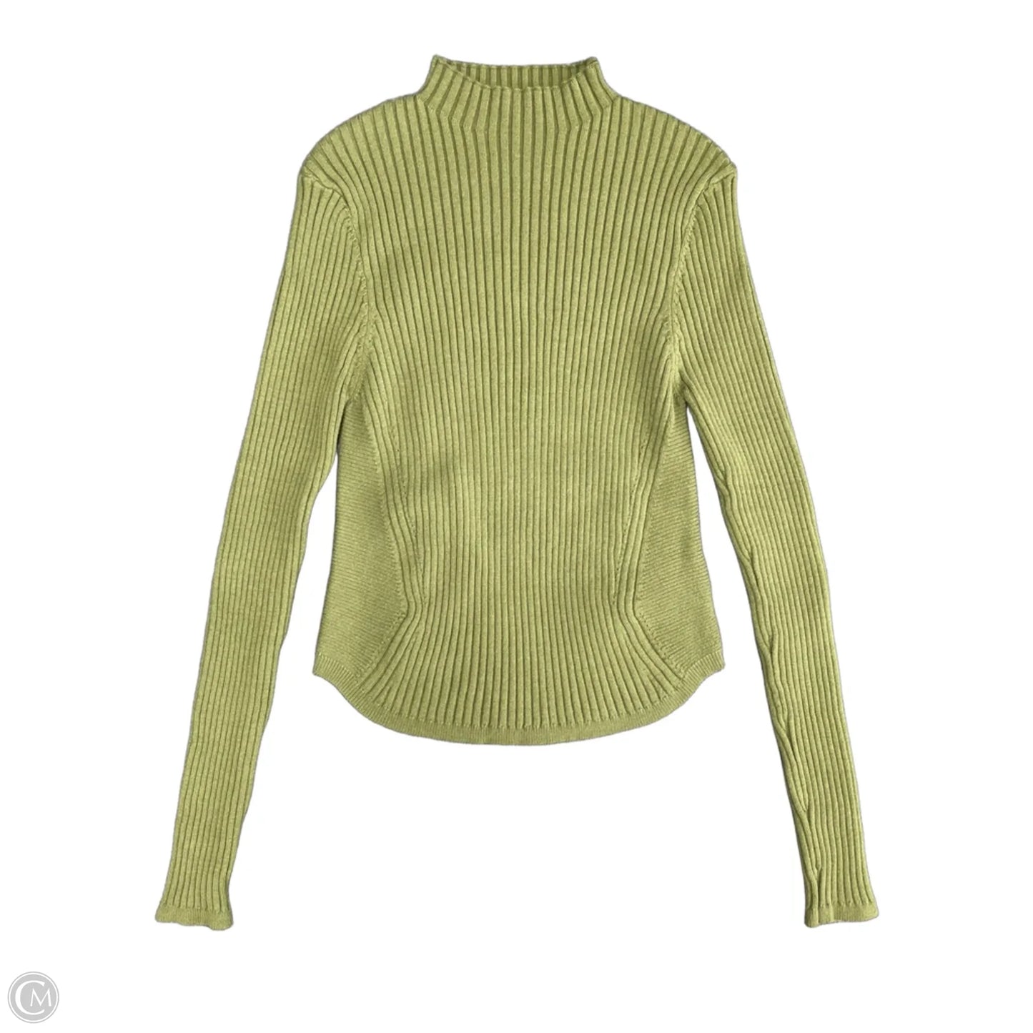 Sweater By Cider In Green, Size: L