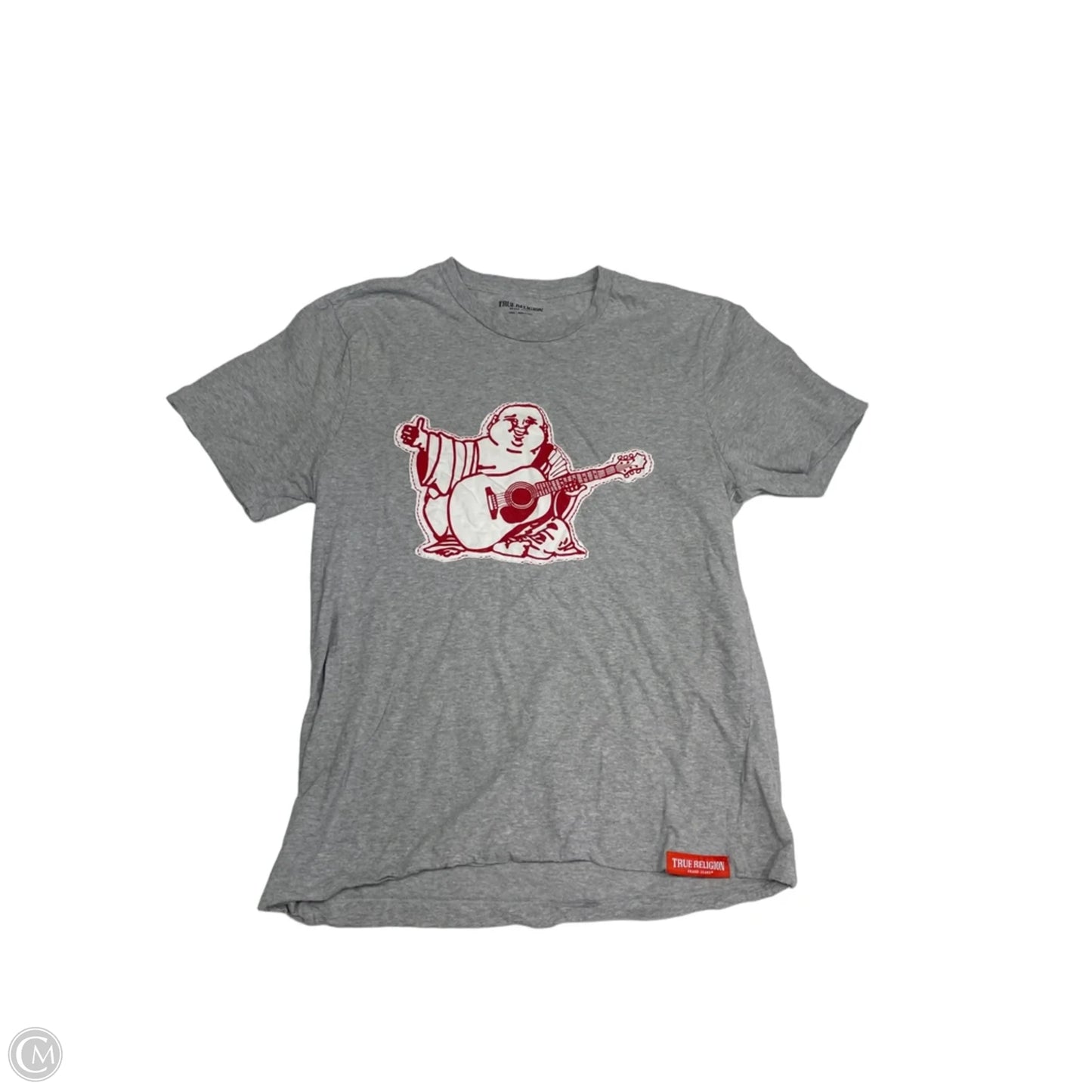 Top Short Sleeve By True Religion In Grey, Size: L