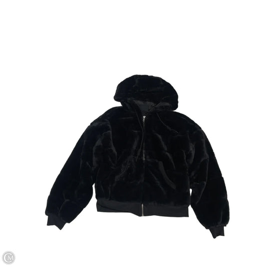 Jacket Faux Fur & Sherpa By Jolie & Joy In Black, Size: M
