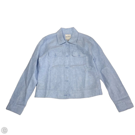 Top Long Sleeve By Tommy Bahama In Blue, Size: S