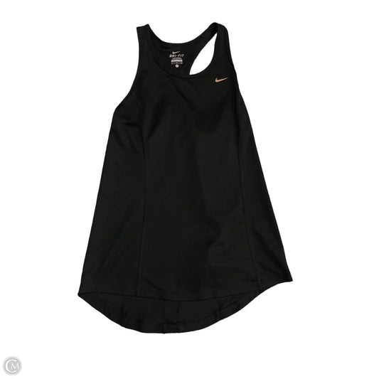 Athletic Tank Top By Nike In Black, Size: S