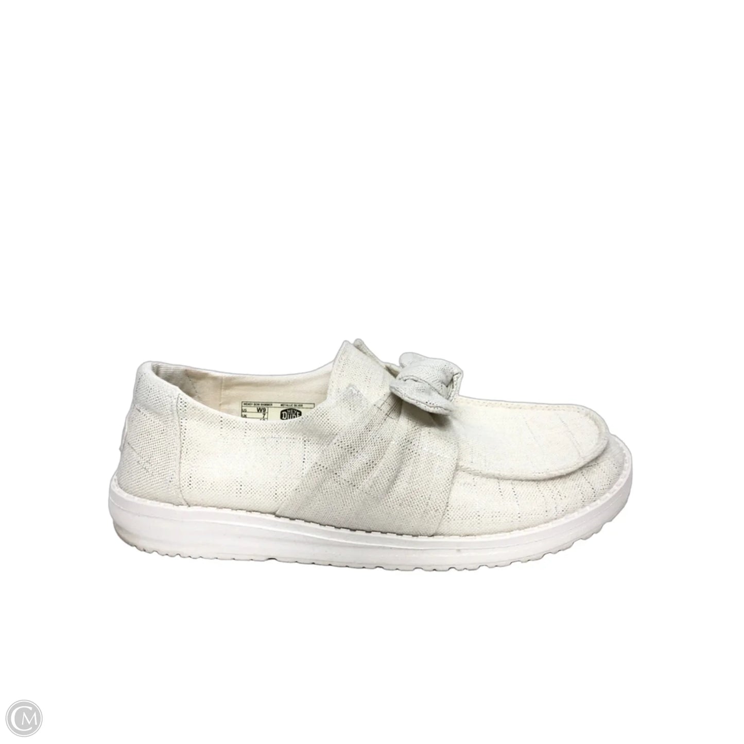 Shoes Flats By Hey Dude In White, Size: 7