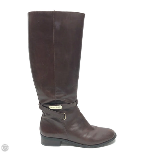 Boots Knee Flats By Antonio Melani In Brown, Size: 10