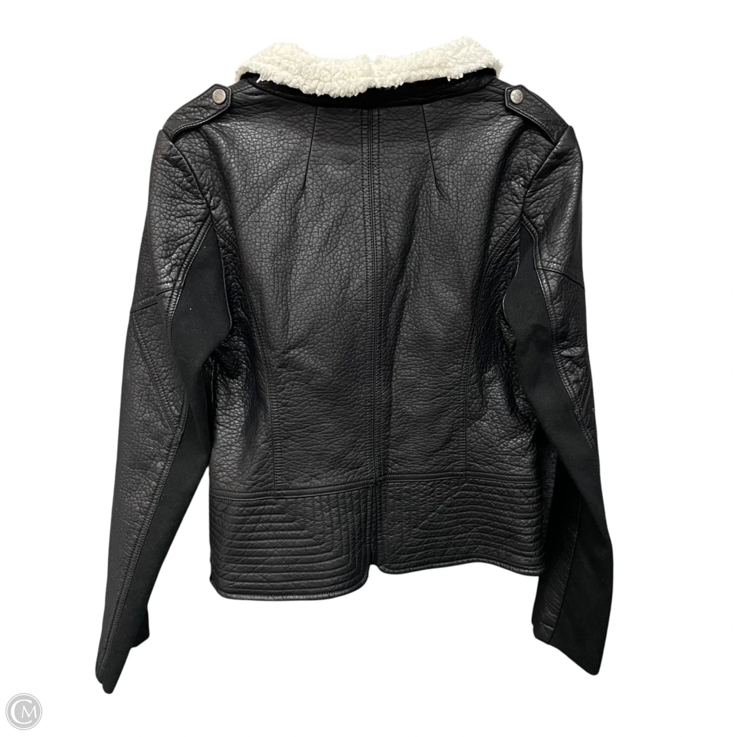 Jacket Moto By Jessica Simpson In Black, Size: M