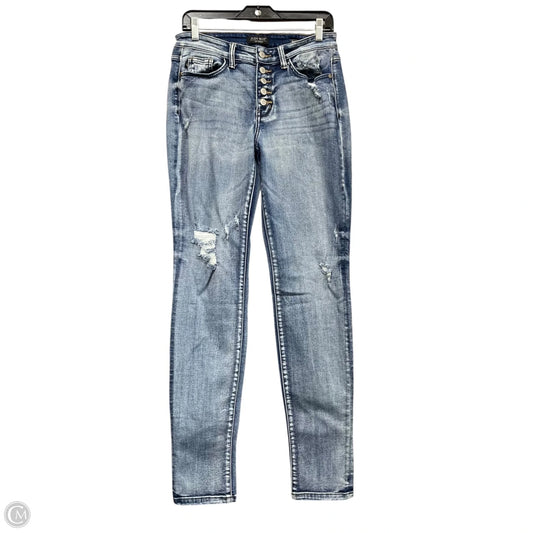 Jeans Boyfriend By Judy Blue In Blue Denim, Size: 4