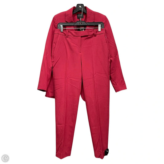Pants Suit 2pc By Limited In Red, Size: 6