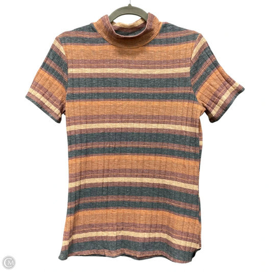 Top Short Sleeve By Coco + Jaimeson In Orange, Size: L