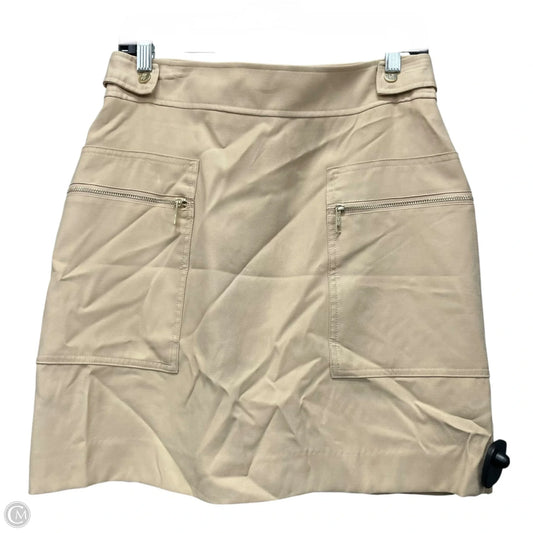 Skirt Mini & Short By Dkny In Beige, Size: 6