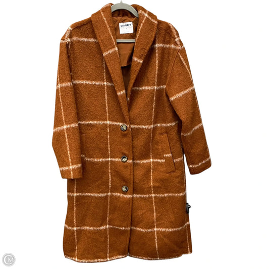 Coat Other By Old Navy In Orange & White, Size: M