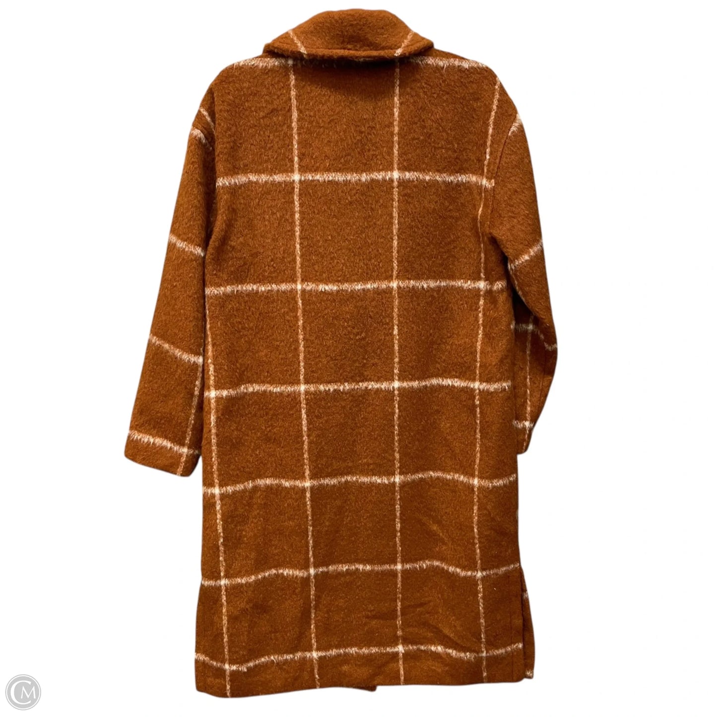 Coat Other By Old Navy In Orange & White, Size: M