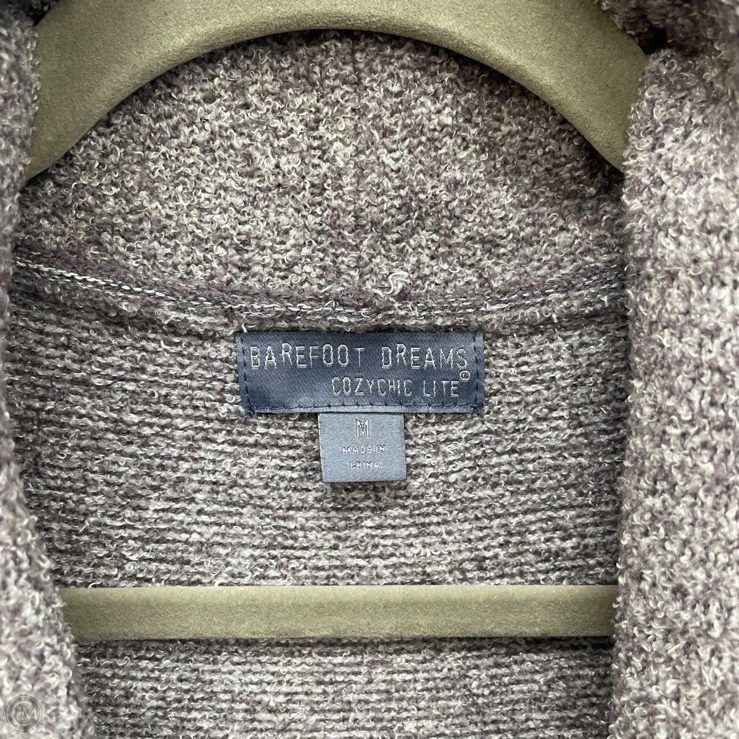 Sweater Cardigan By Barefoot Dreams In Purple, Size: M