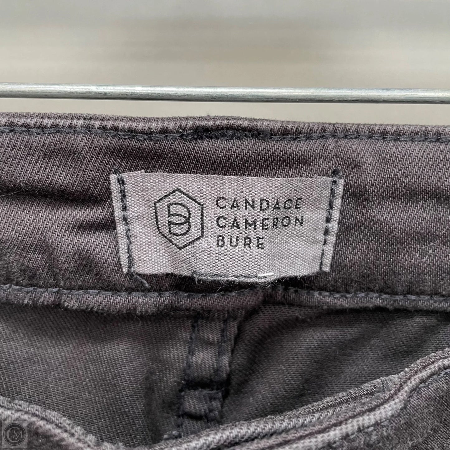 Jeans Straight By Candace Cameron Bure In Grey, Size: 12