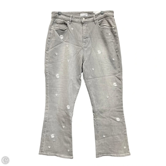 Jeans Boot Cut By Loft In Grey, Size: 12