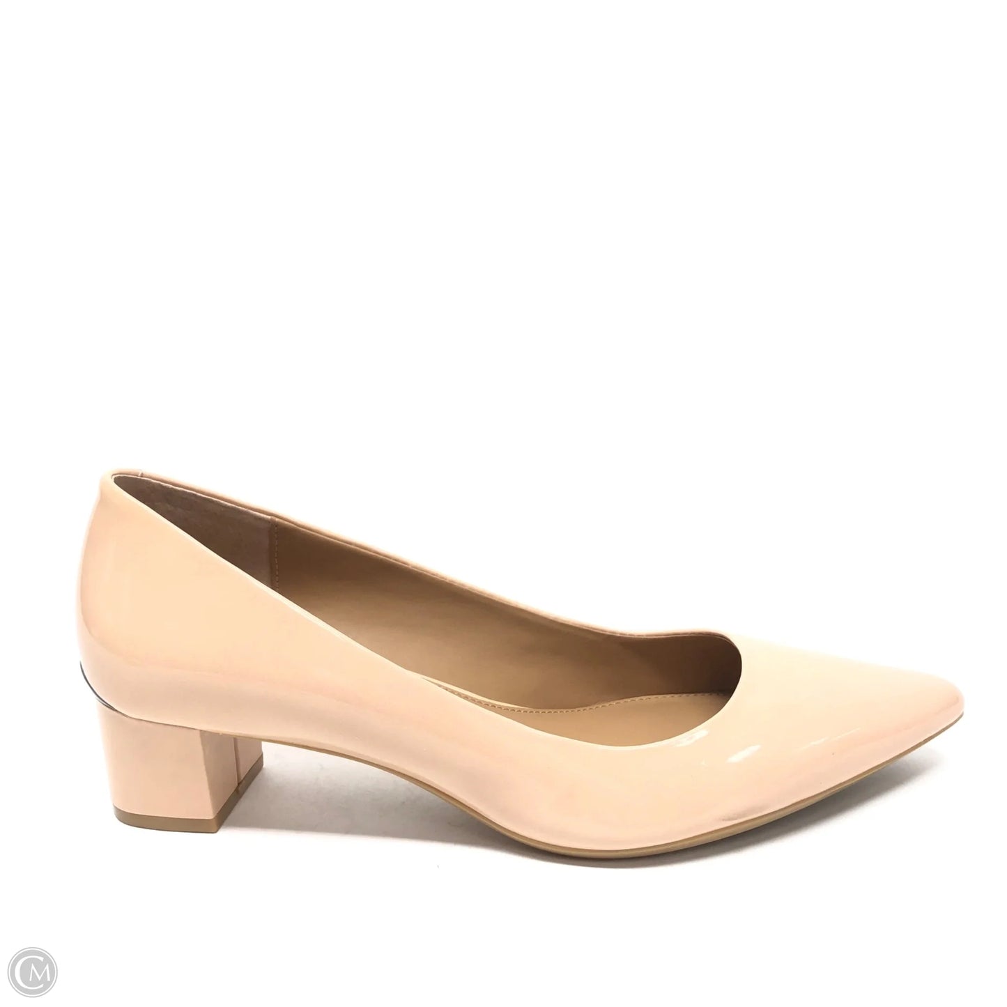 Shoes Heels Block By Calvin Klein In Cream, Size: 9.5