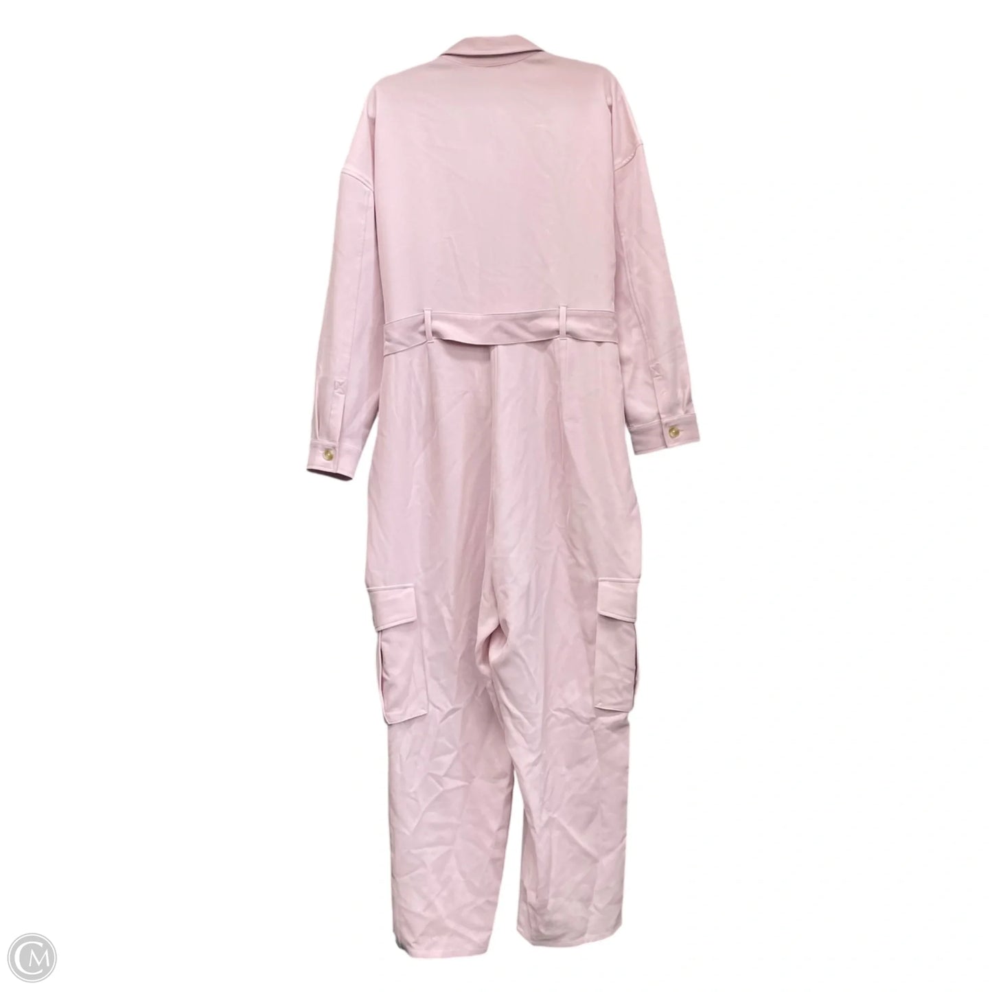 Jumpsuit By Express In Pink, Size: Xl