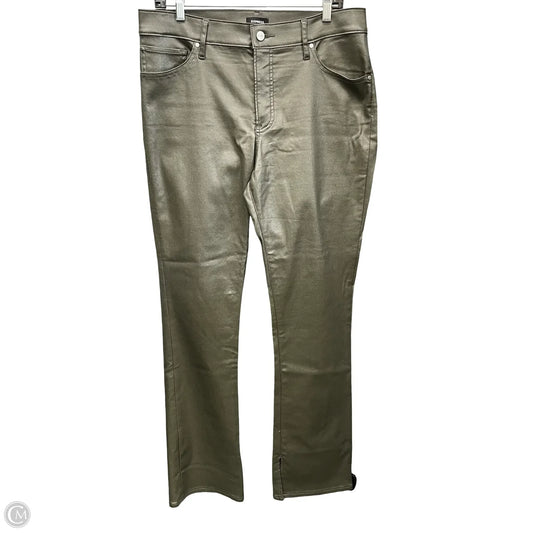 Jeans Jeggings By Express In Green, Size: 14