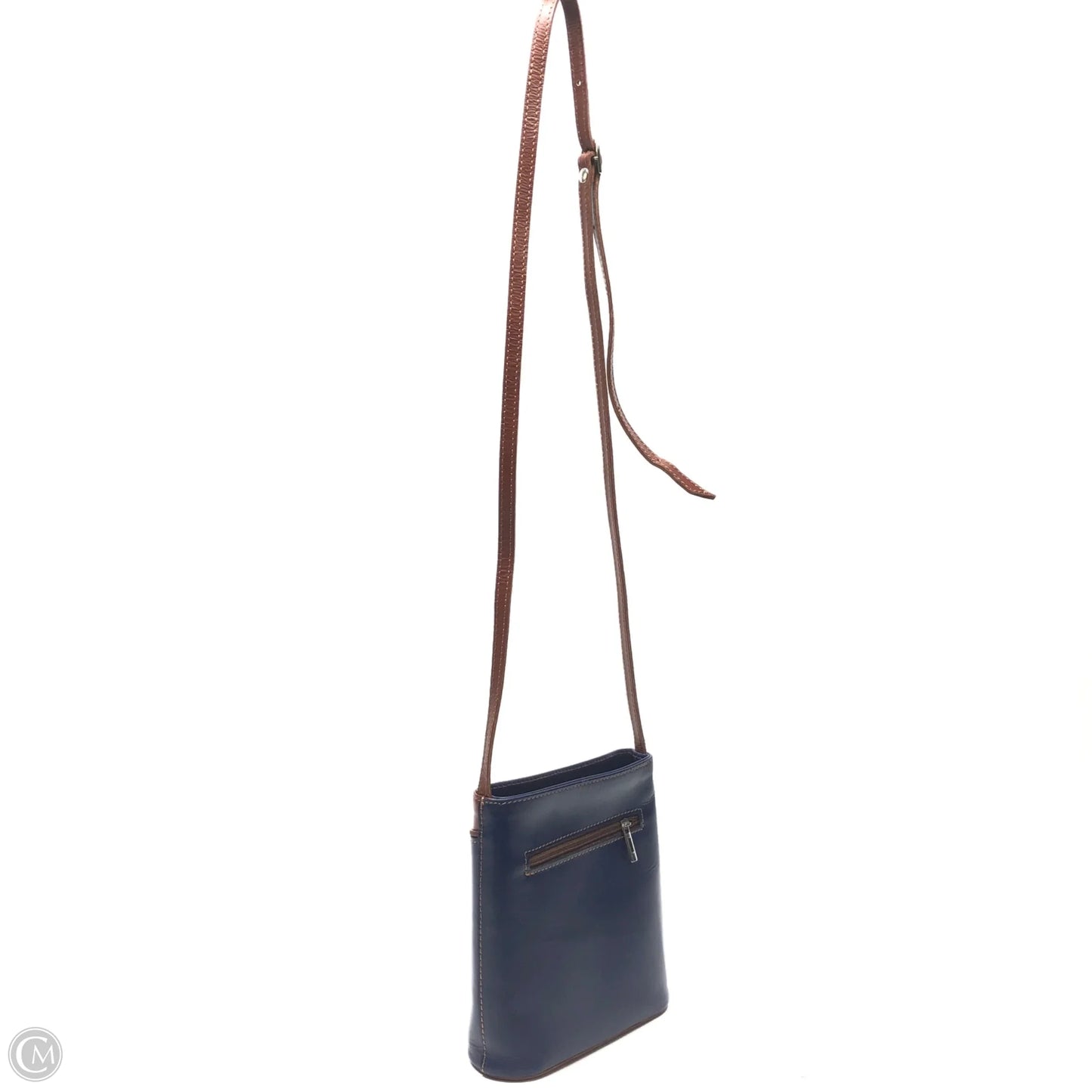 Crossbody Leather By Clothes Mentor, Size: Small