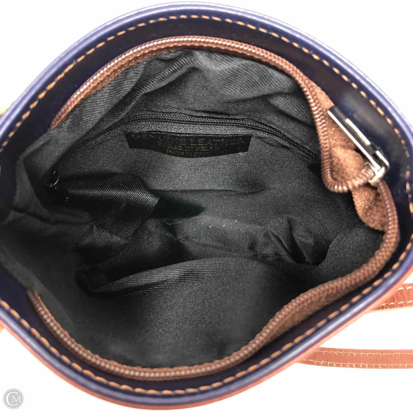 Crossbody Leather By Clothes Mentor, Size: Small