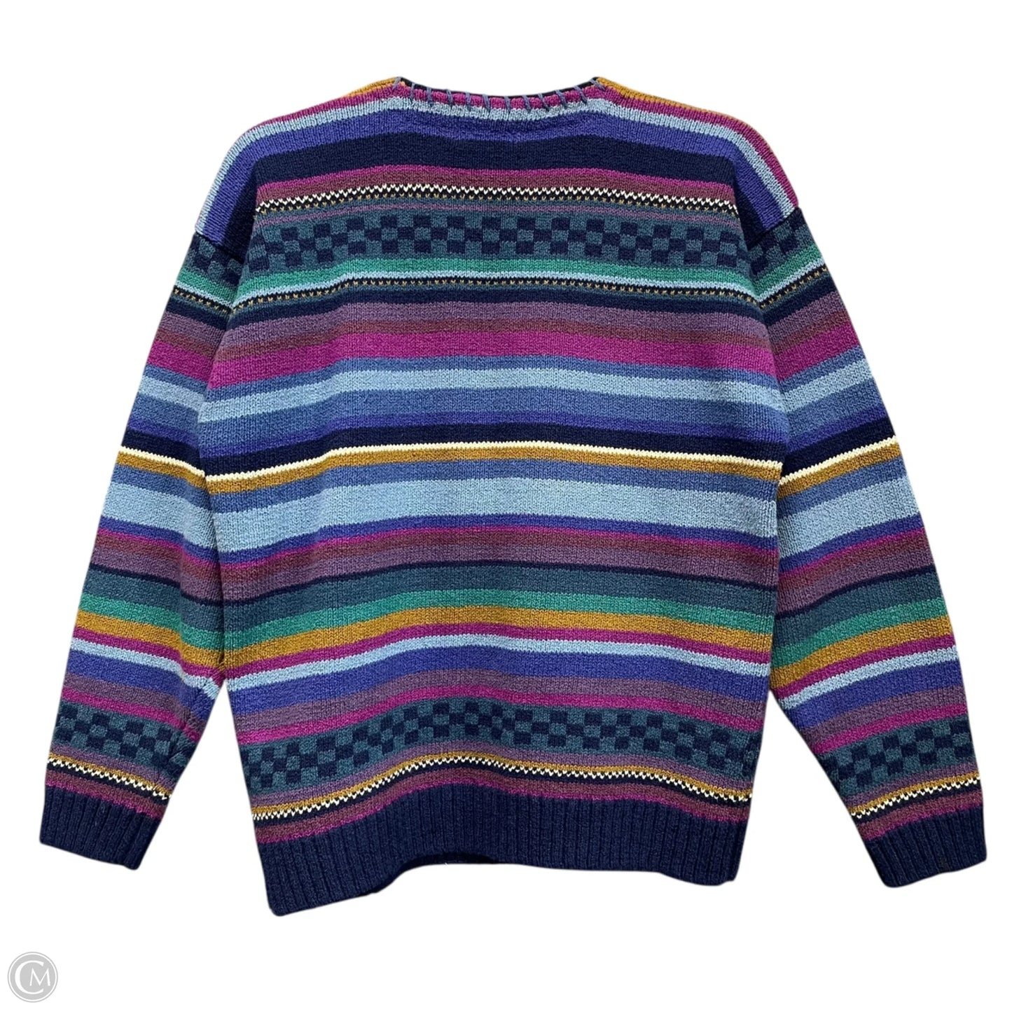 Sweater By L.l. Bean In Blue & Purple, Size: M