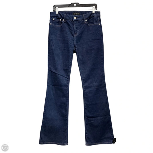 Jeans Boot Cut By Banana Republic In Blue Denim, Size: 8