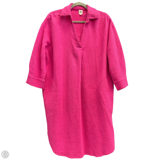 Dress Casual Short By Ivy Jane In Pink, Size: Xs