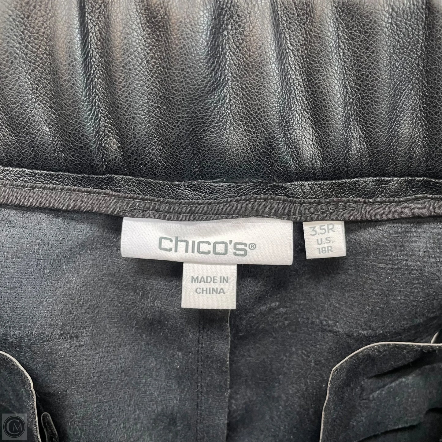 Pants Wide Leg By Chicos In Black, Size: 18