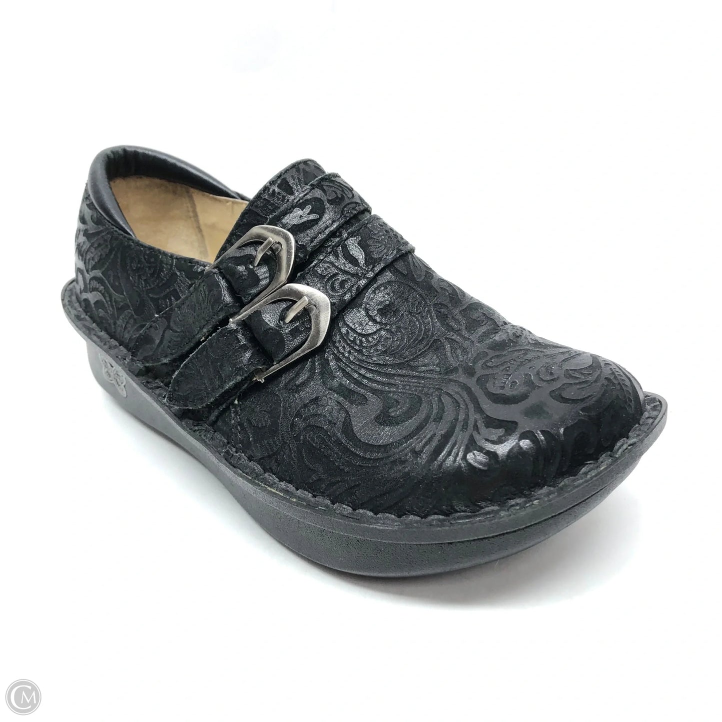 Shoes Heels Wedge By Alegria In Black, Size: 5