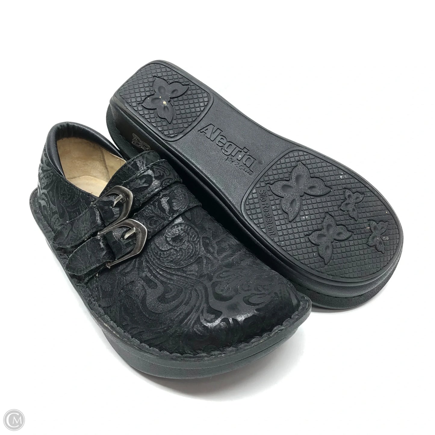 Shoes Heels Wedge By Alegria In Black, Size: 5