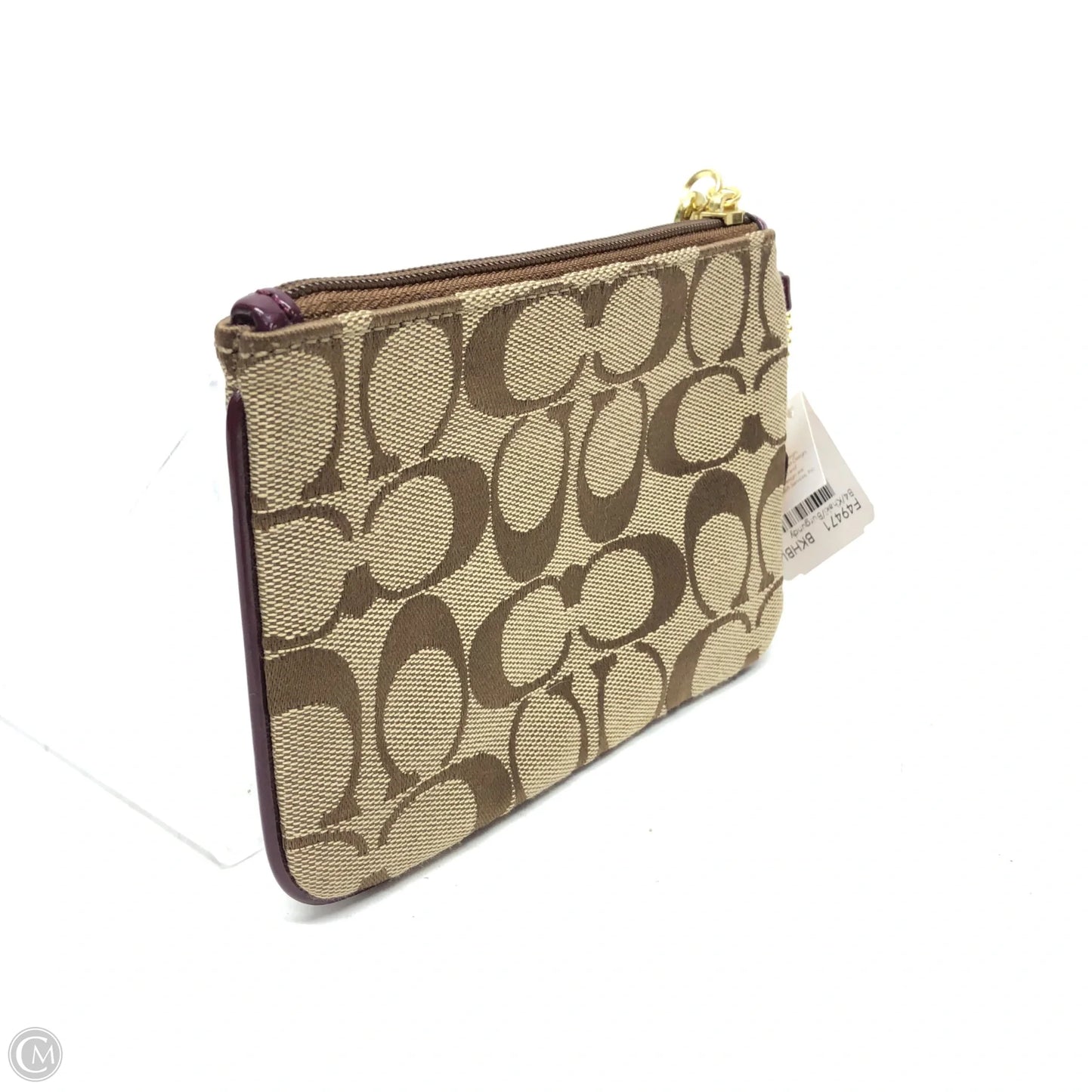 Wristlet Designer By Coach, Size: Small