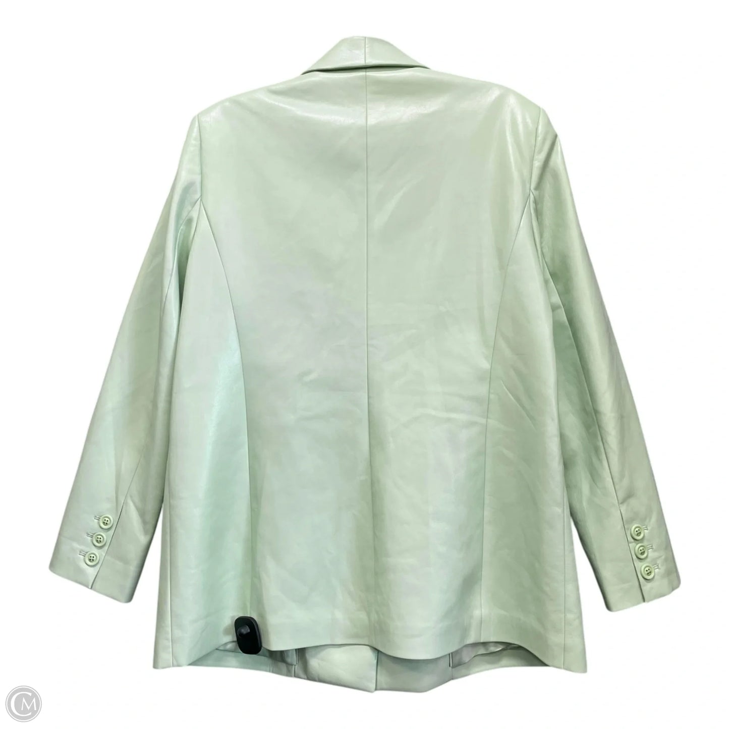 Blazer Designer By Alice + Olivia In Green, Size: L