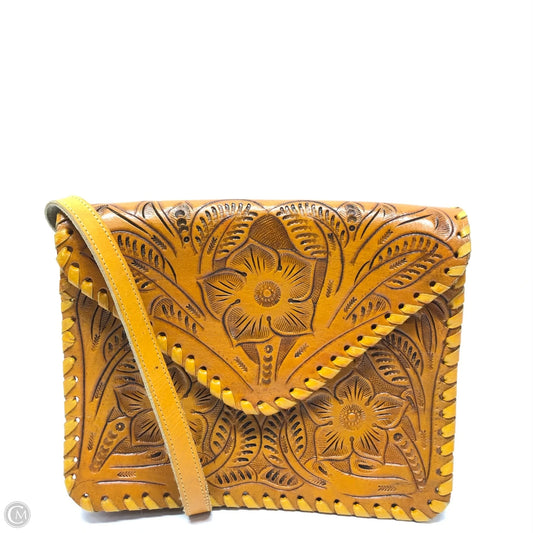 Crossbody Leather By Clothes Mentor, Size: Small