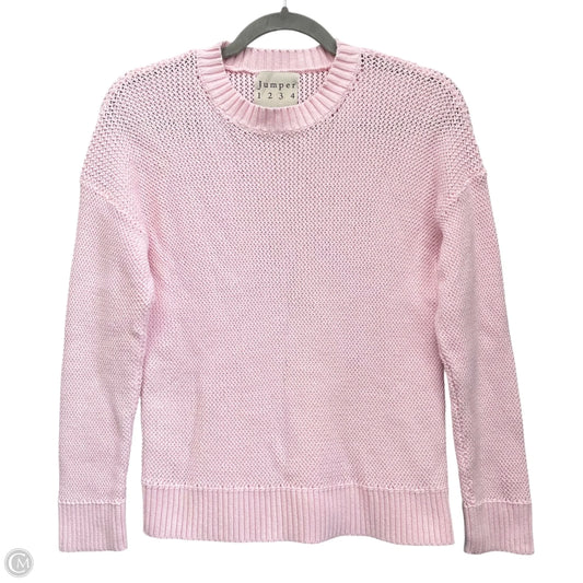 Sweater By Jumper In Pink, Size: L