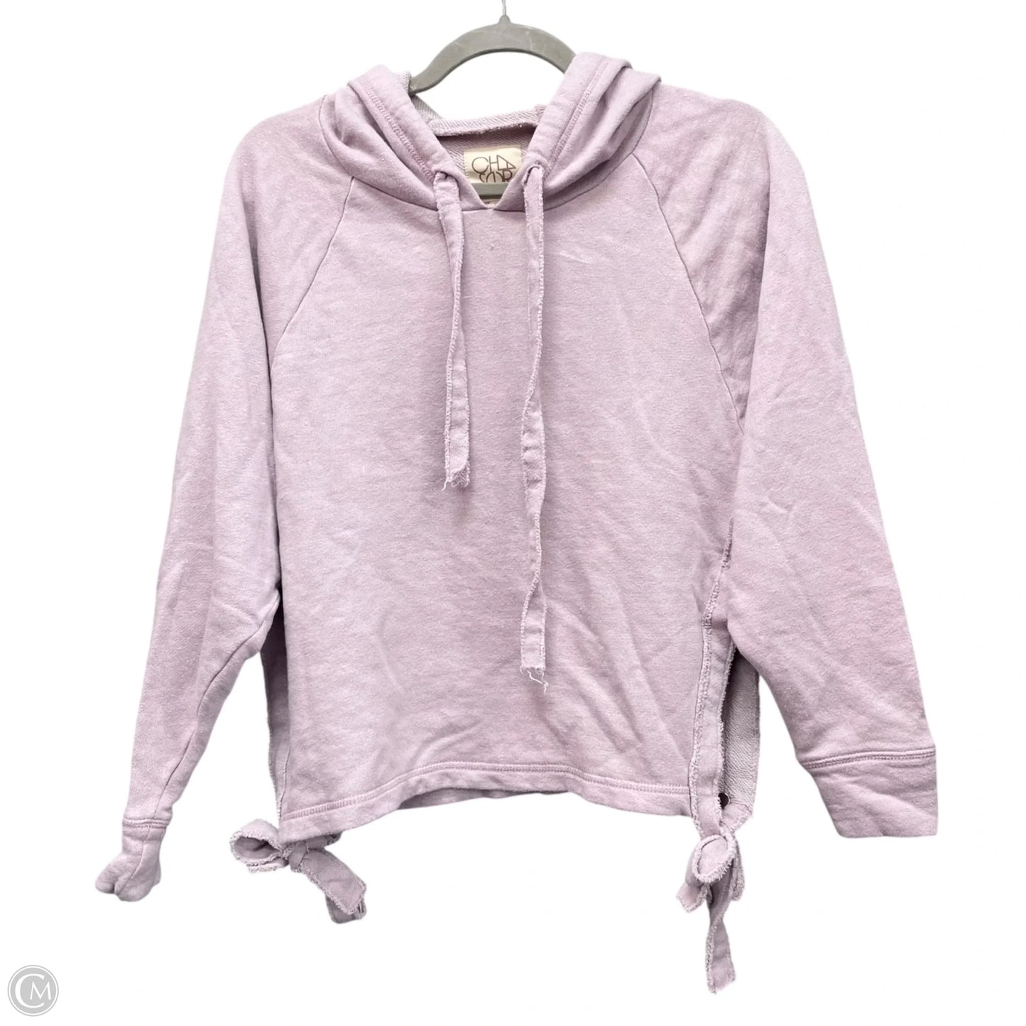 Sweatshirt Hoodie By Chaser In Purple, Size: S