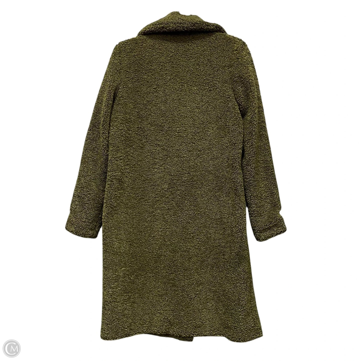 Coat Faux Fur & Sherpa By Rachel Zoe In Green, Size: S