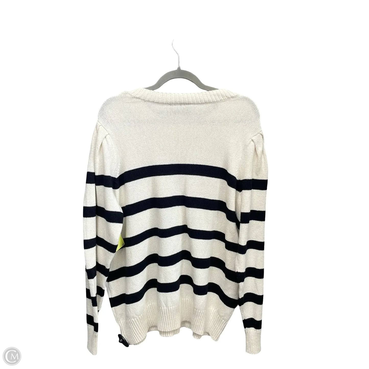 Sweater By Lane Bryant In Black & Cream, Size: 1x