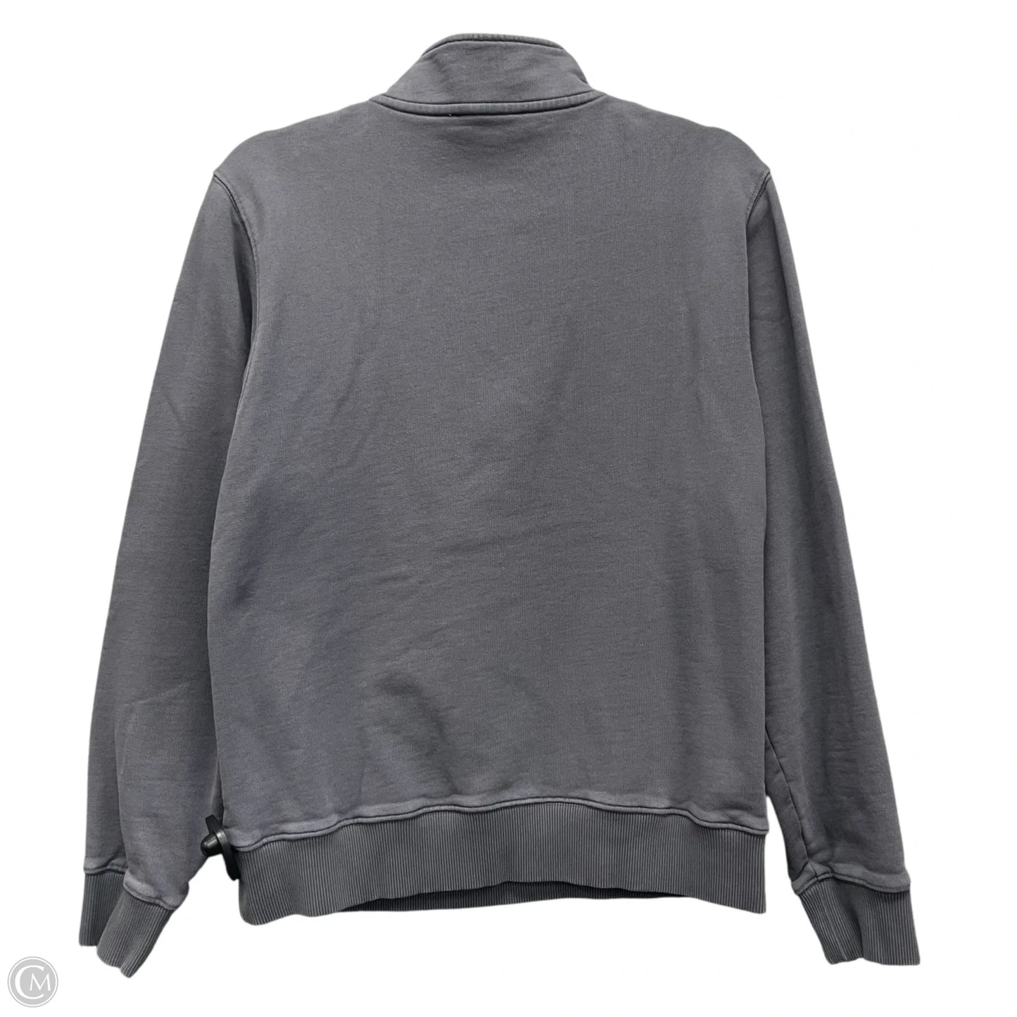 Sweatshirt Collar By Cmc In Grey, Size: M