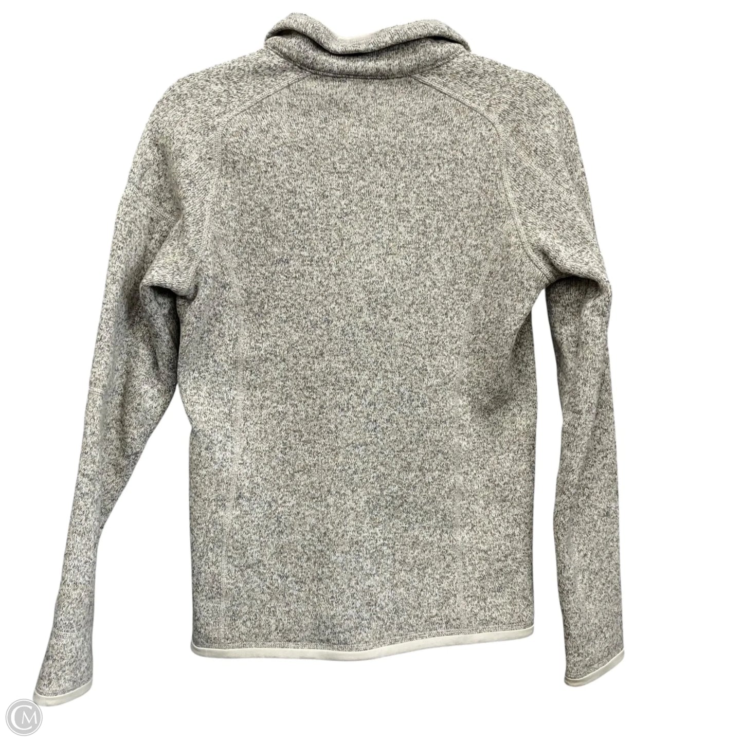 Jacket Fleece By Patagonia In Beige, Size: S