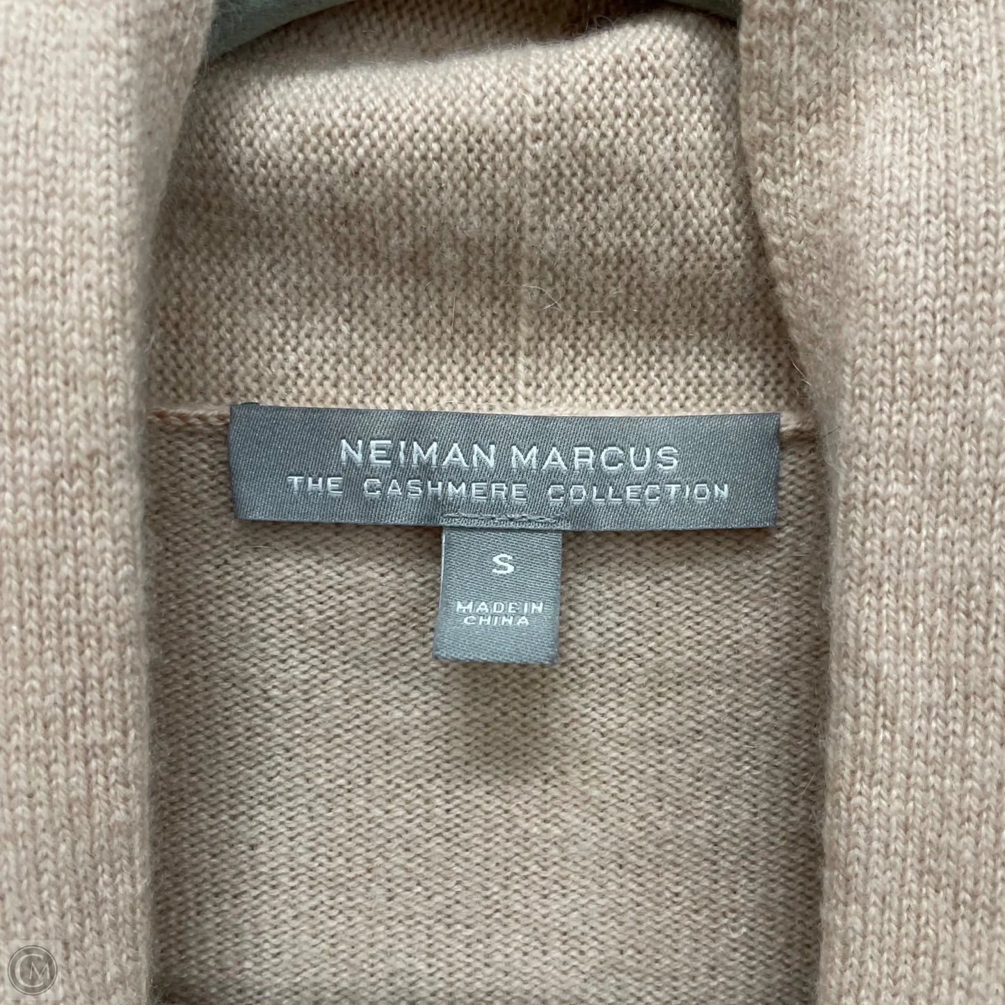 Cardigan Designer By Neiman Marcus In Cream, Size: S
