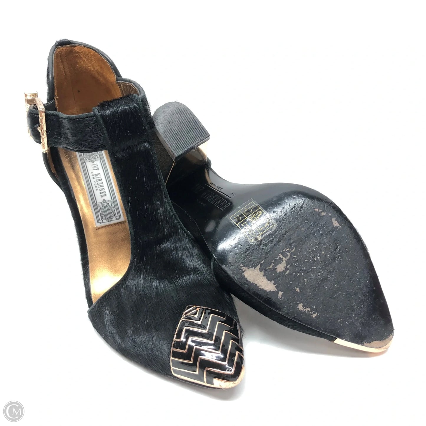 Shoes Heels Block By Cmb In Black, Size: 6