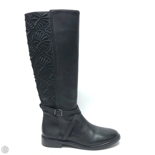 Boots Knee Heels By Gianni Bini In Black, Size: 8.5